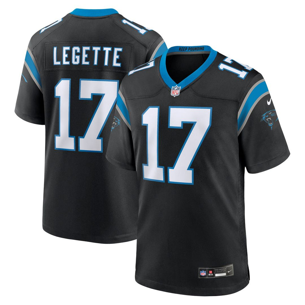 Xavier Legette Carolina Panthers Team Jersey - Black