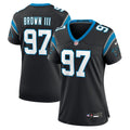 Bobby Brown III Carolina Panthers Women's Team Jersey - Black