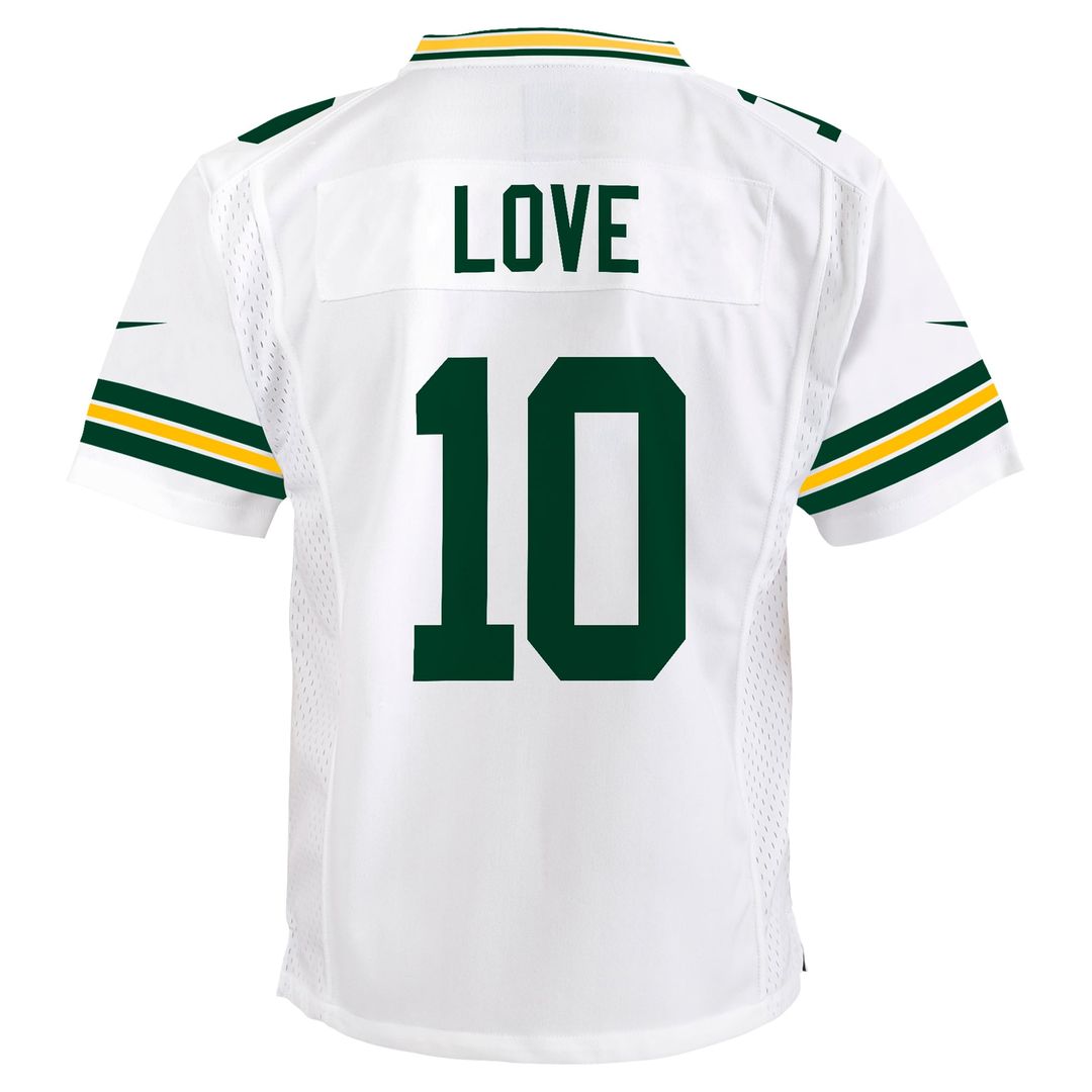 Love Green Bay Packers Youth Jersey - Green