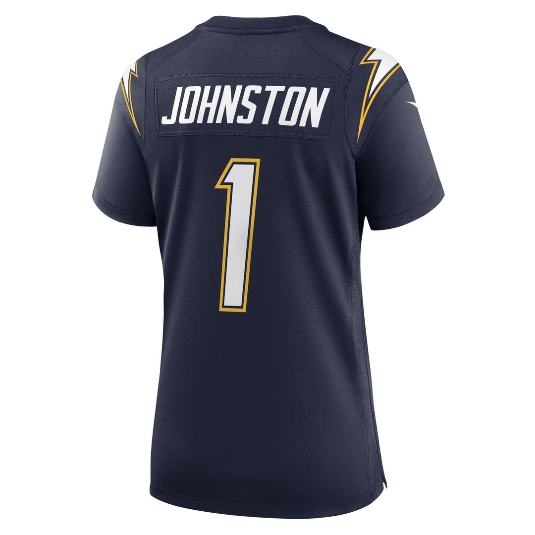 Quentin Johnston Los Angeles Chargers Women's Alternate Super Chargers Jersey - Navy