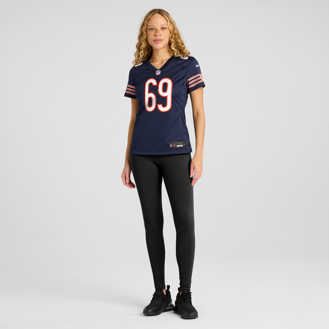 Jeremiah Martin Chicago Bears Women's Team Jersey - Navy