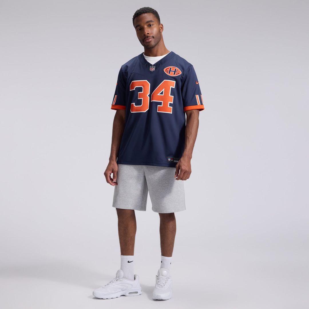 Walter Payton Chicago Bears 2026 Rivalries Collection Stitched Jersey - Navy