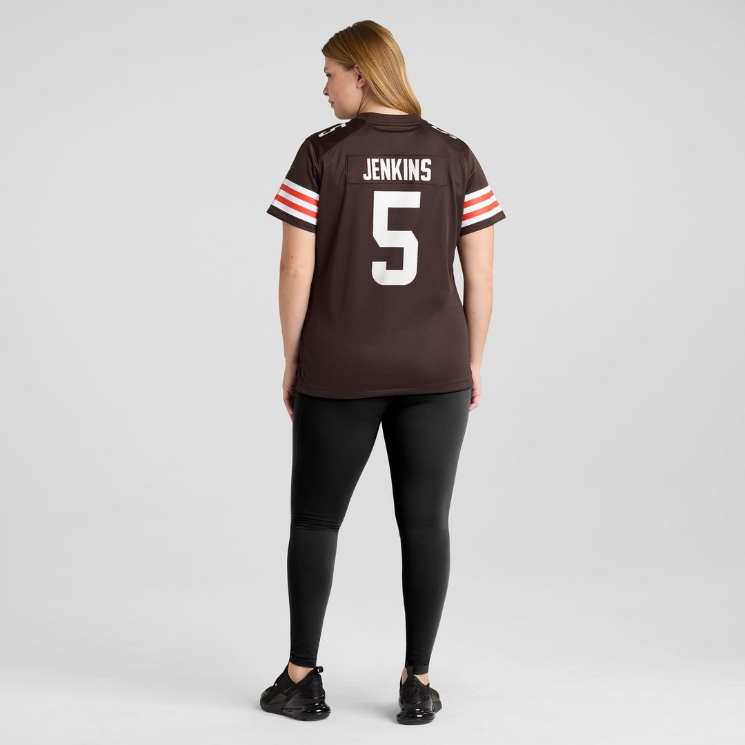 Rayshawn Jenkins Cleveland Browns Women's Team Jersey - Brown