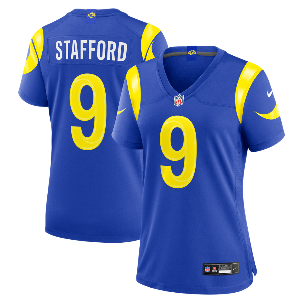 Matthew Stafford Los Angeles Rams Women's Jersey - Royal