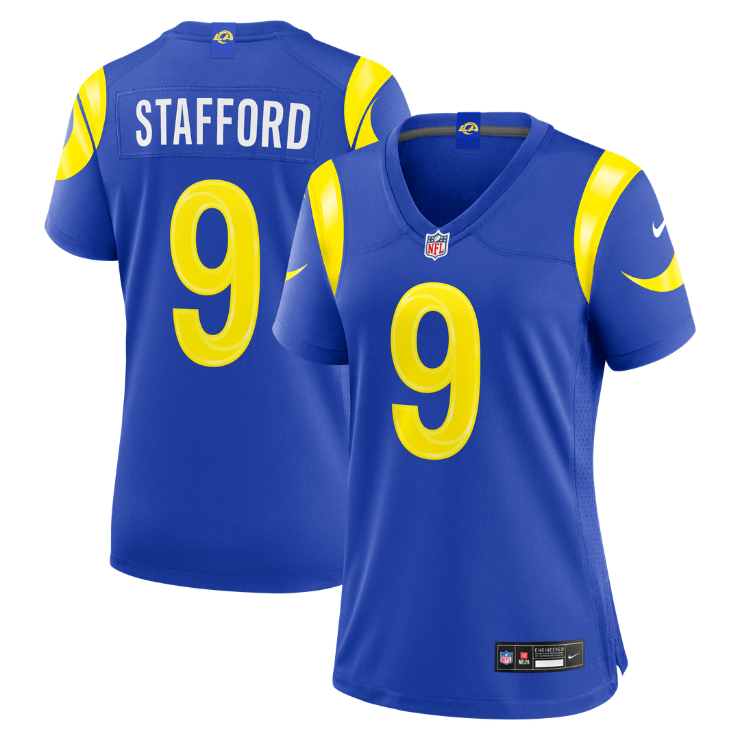Matthew Stafford Los Angeles Rams Women's Jersey - Royal