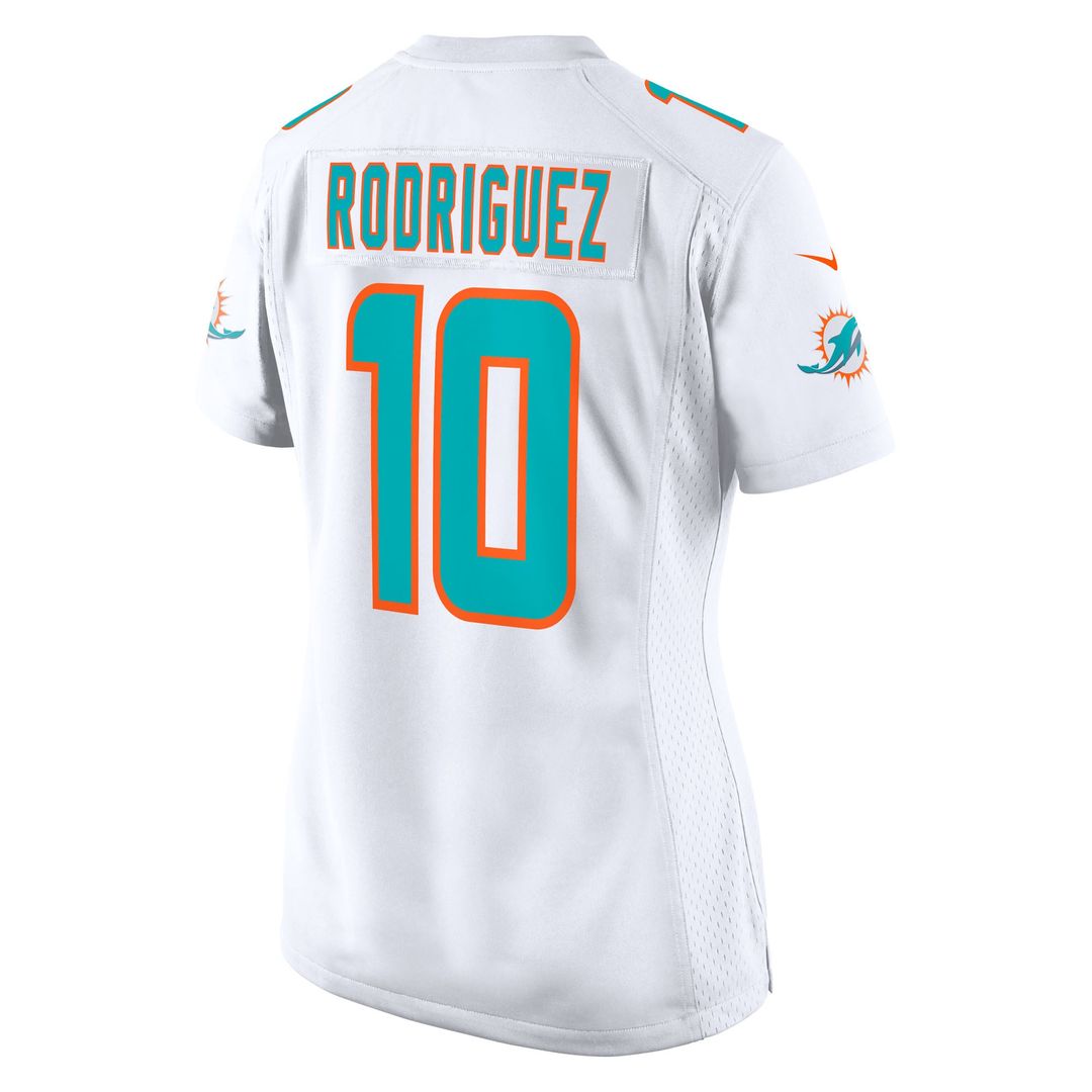 Jacob Rodriguez Miami Dolphins Women's Team Jersey - Aqua