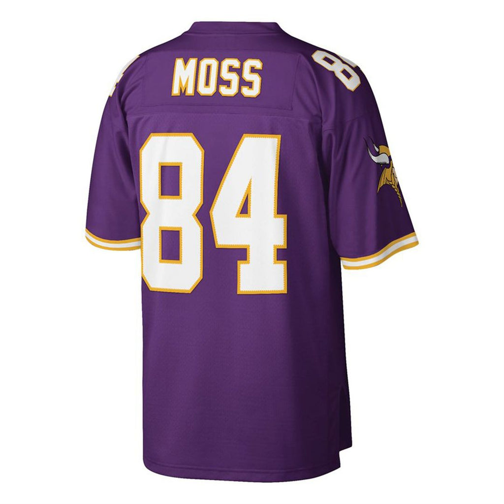 Randy Moss Minnesota Vikings Big & Tall 1998 Retired Player Jersey - Purple