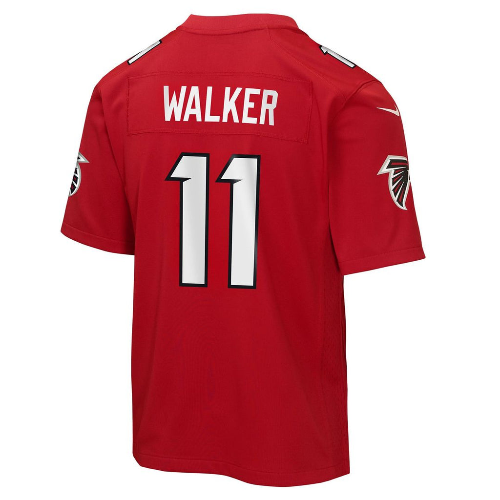 Jalon Walker Atlanta Falcons Youth Jersey - Red
