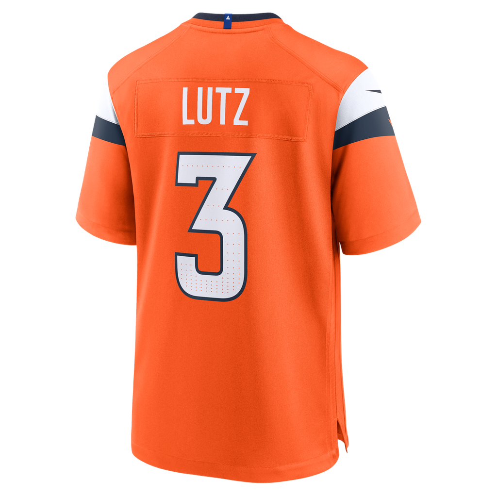 Wil Lutz Denver Broncos Team Jersey - Orange
