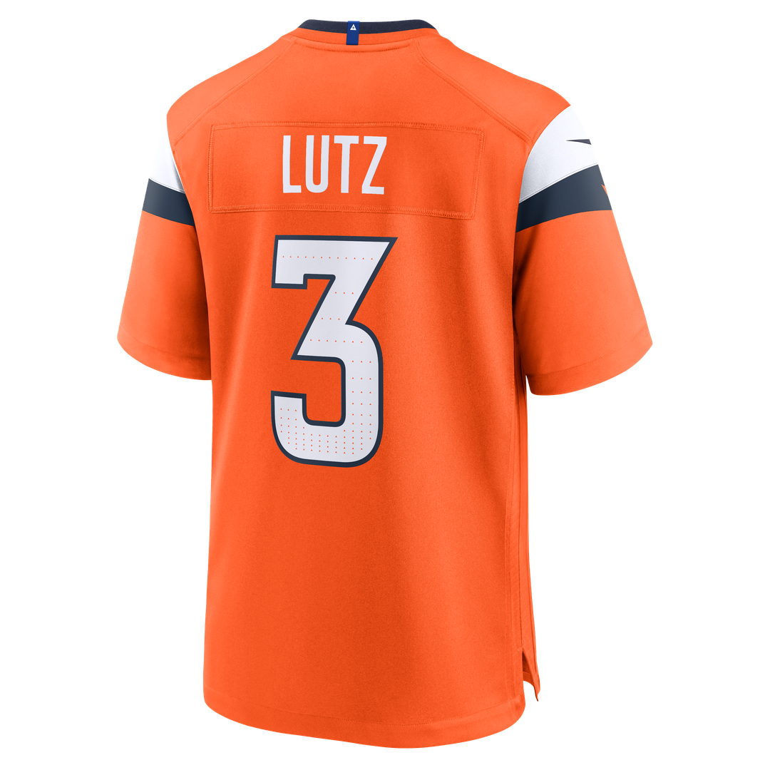 Wil Lutz Denver Broncos Team Jersey - Orange