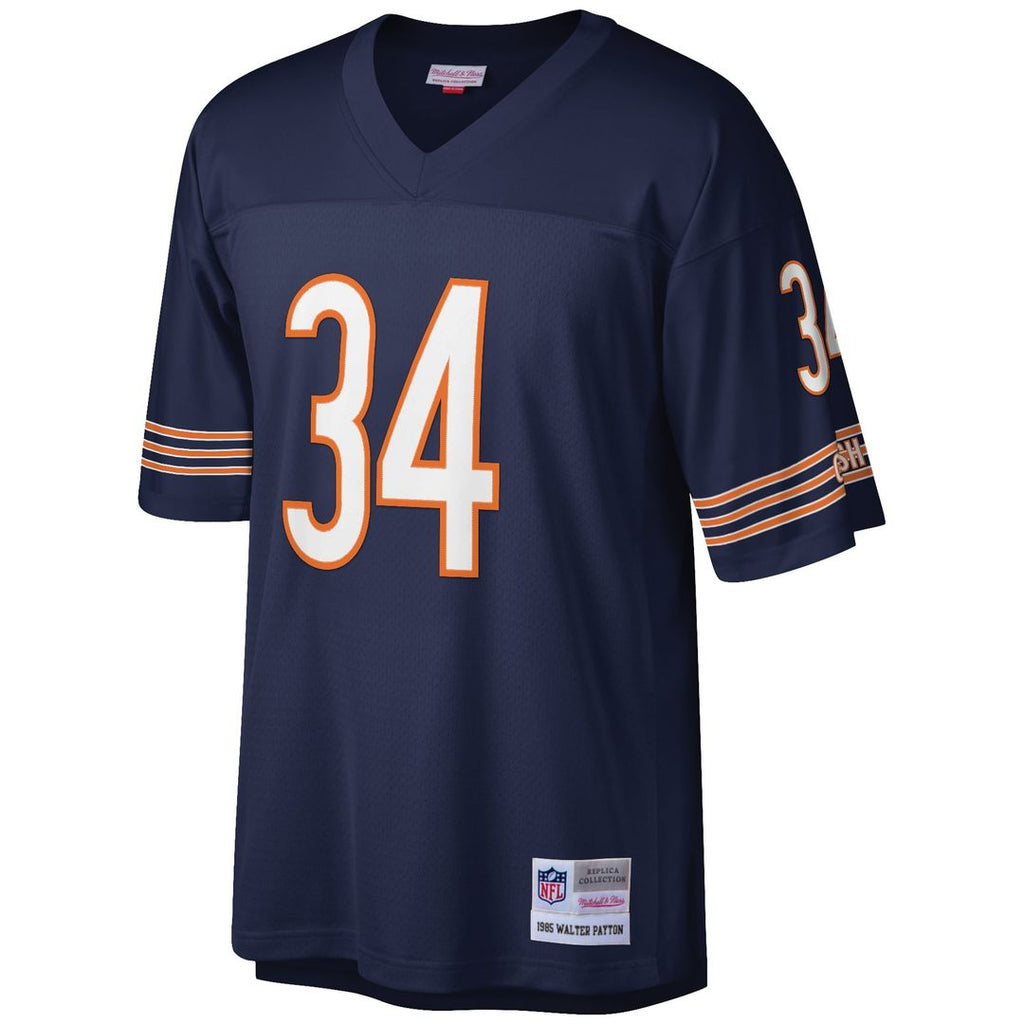 Walter Payton Chicago Bears Big & Tall 1985 Retired Player Jersey - Navy