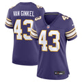 Andrew Van Ginkel Minnesota Vikings Women's Alternate Jersey - Purple