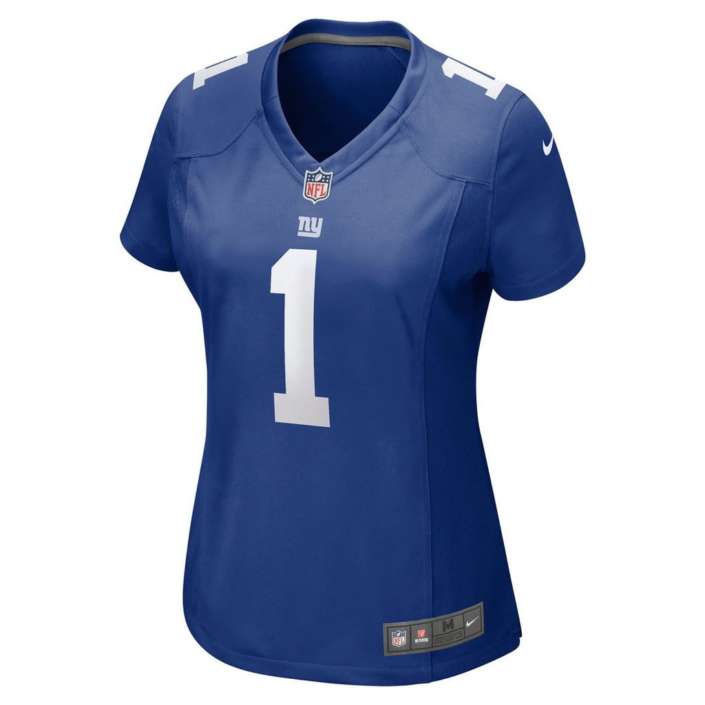 Number 1 Mom New York Giants Women's Jersey - Royal