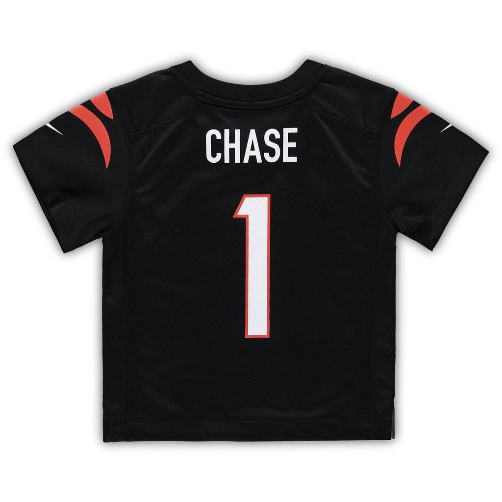 Ja'Marr Chase Cincinnati Bengals Toddler Jersey - Black