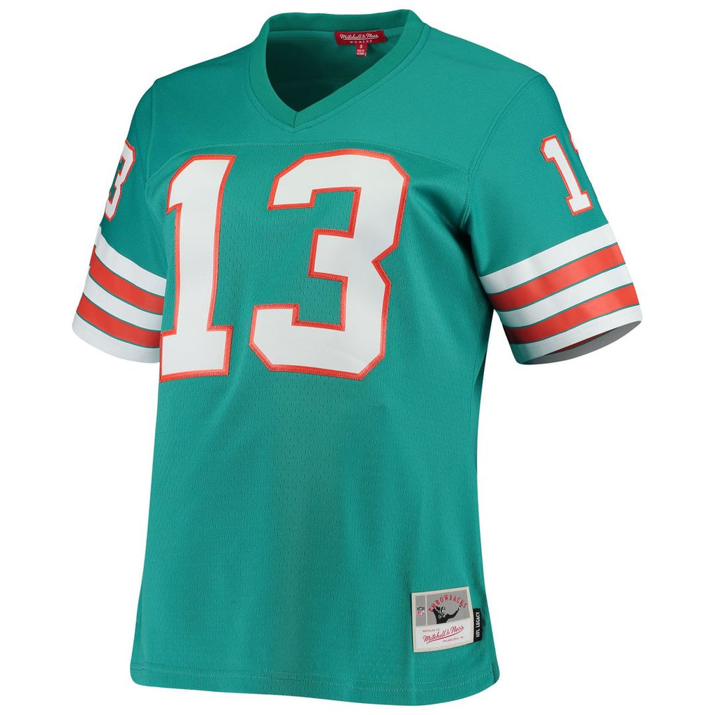 Dan Marino Miami Dolphins Women's 1984 Legacy Jersey - Aqua