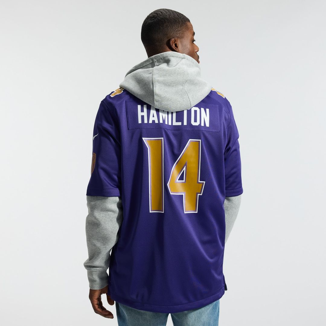 Kyle Hamilton Baltimore Ravens Alternate Jersey - Purple