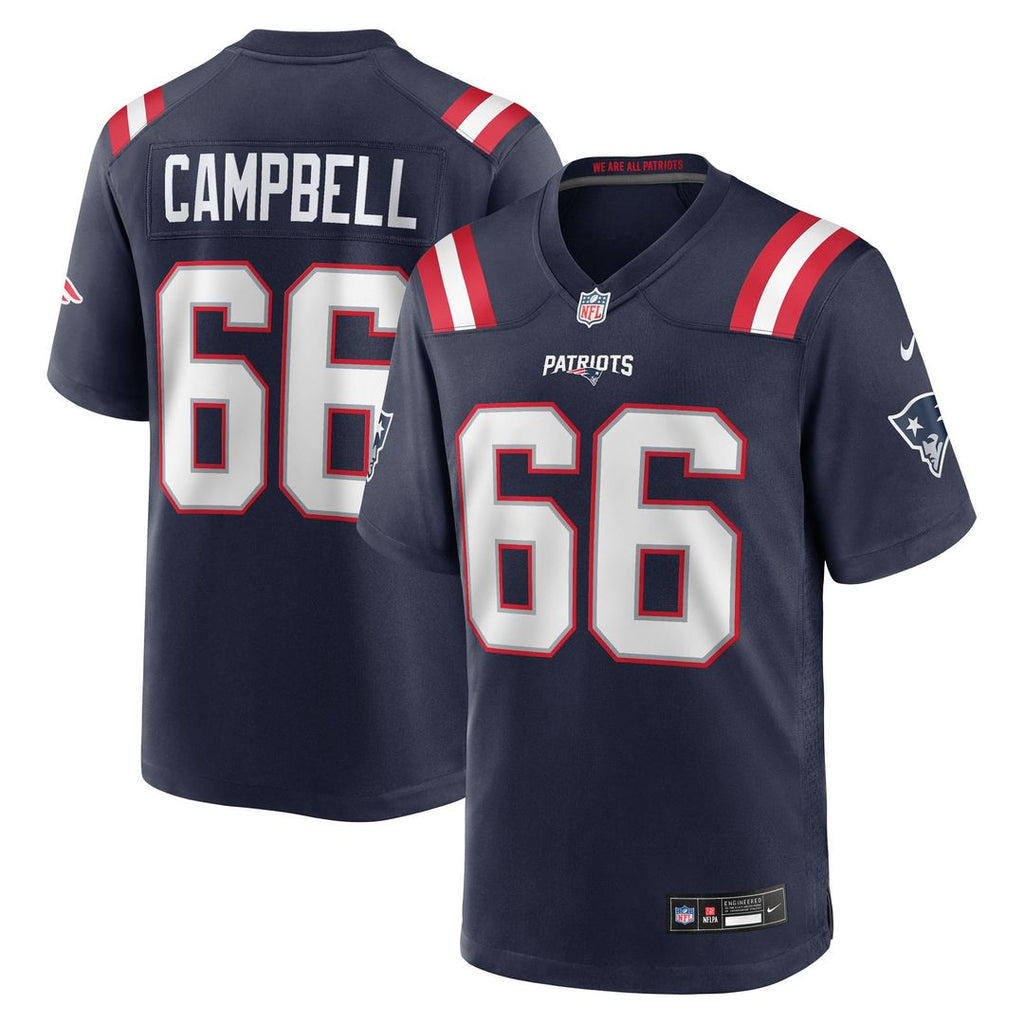 Will Campbell New England Patriots Team Jersey - Navy