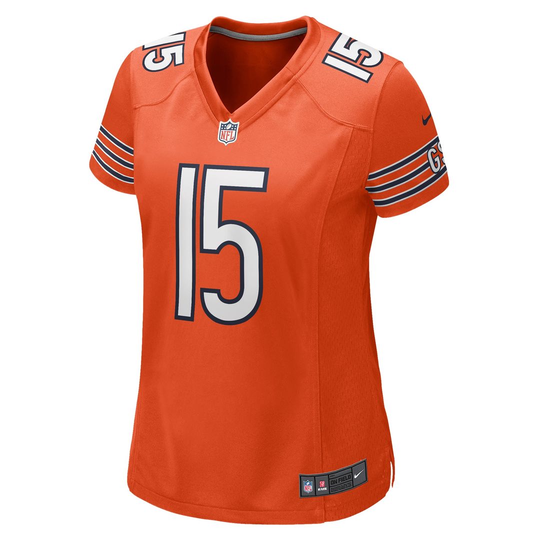Rome Odunze Chicago Bears Women's Alternate Jersey - Orange