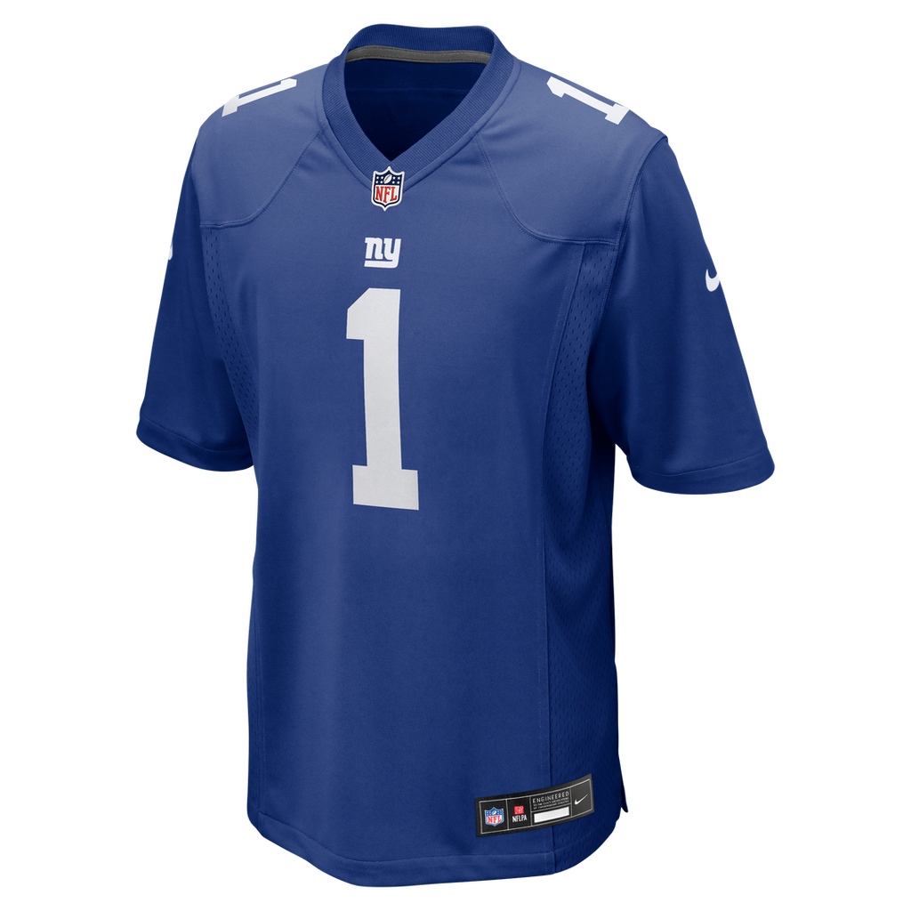 Malik Nabers New York Giants Alternate Jersey - Century Red