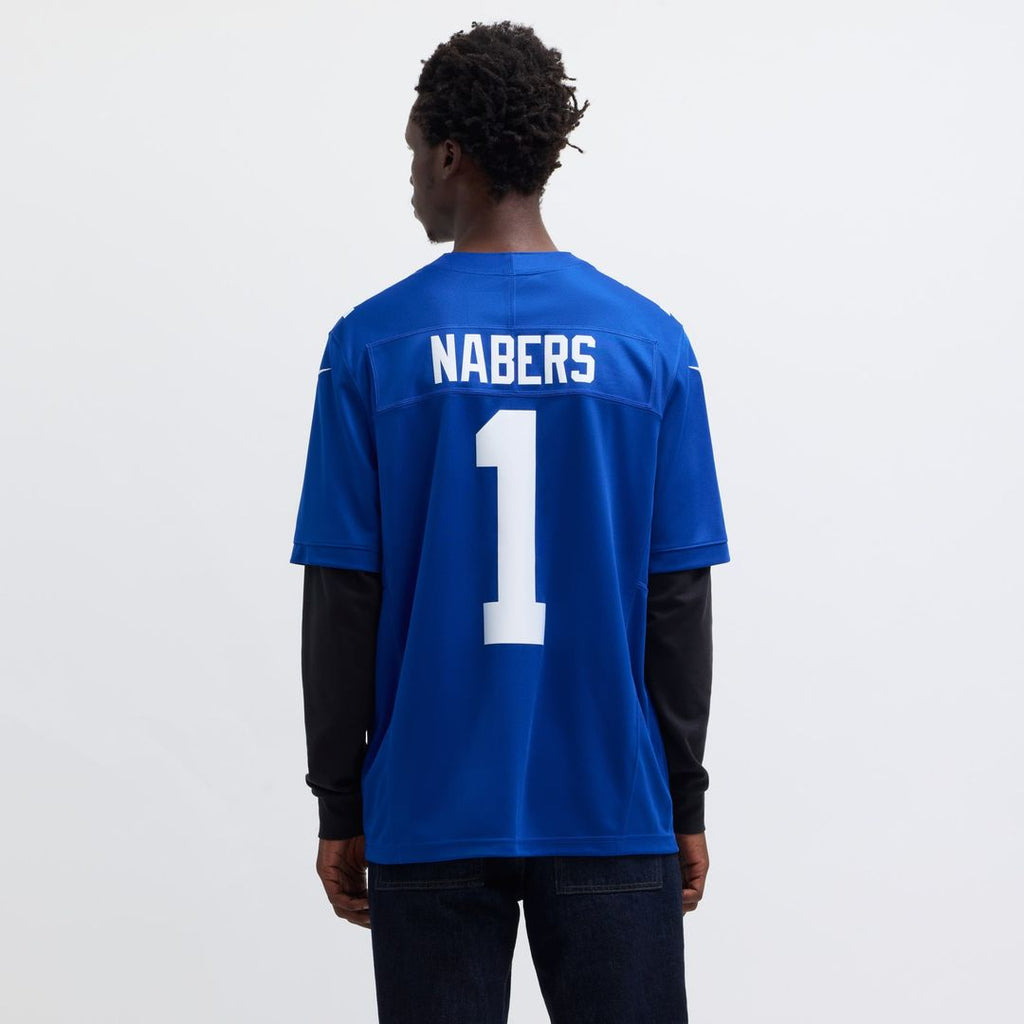 Malik Nabers New York Giants Jersey - Royal