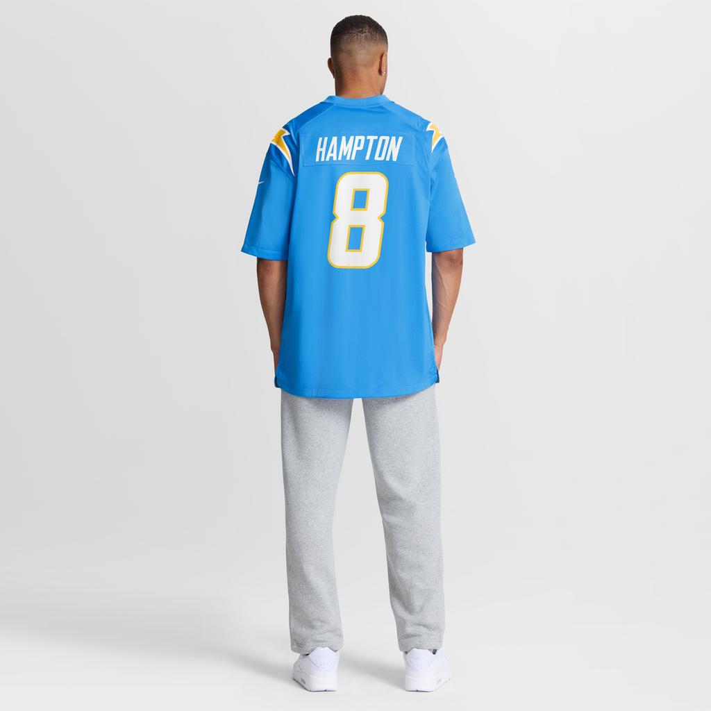 Omarion Hampton Los Angeles Chargers Alternate Super Chargers Jersey - Navy