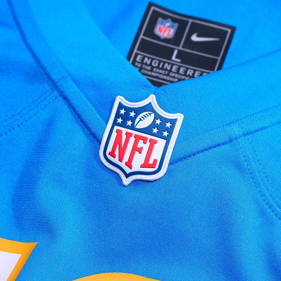 Cam Hart Los Angeles Chargers Team Jersey - Powder Blue