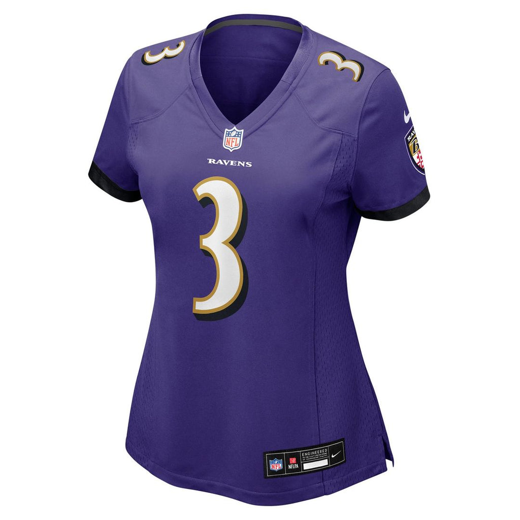 Chidobe Awuzie Baltimore Ravens Women's Team Jersey - Purple