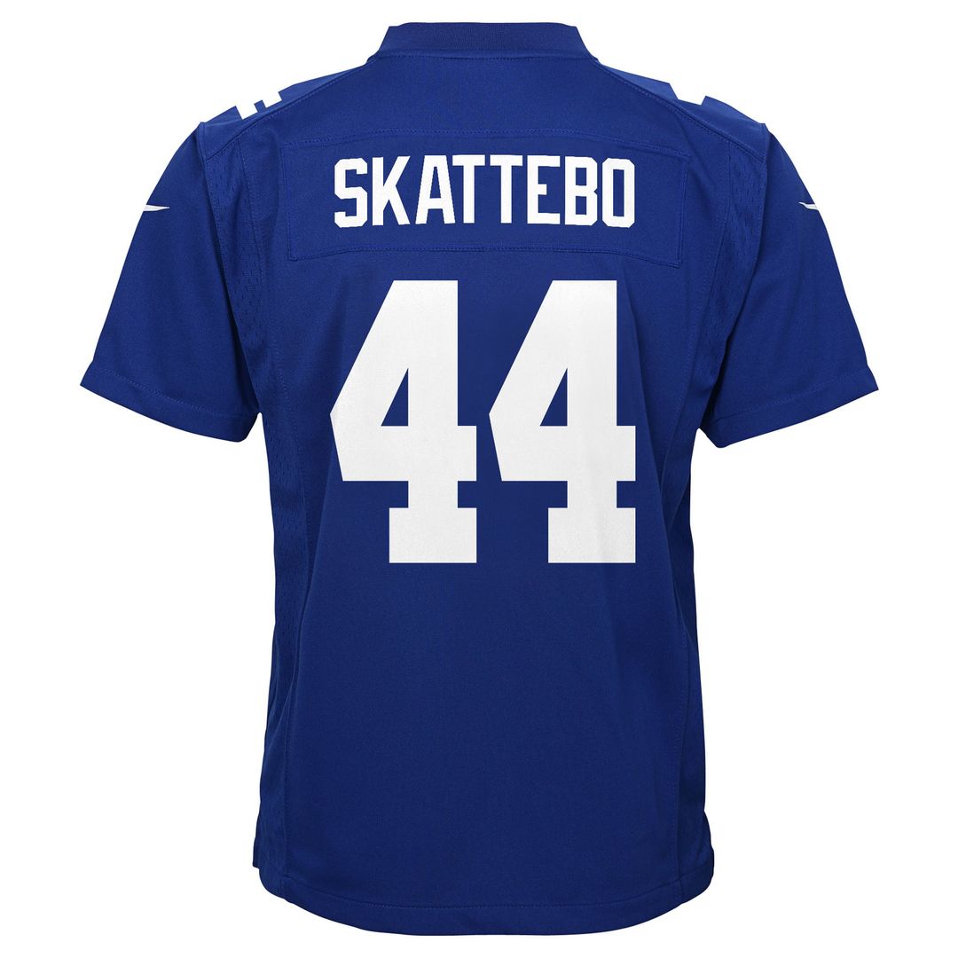 Cam Skattebo New York Giants Youth Team Jersey - Royal