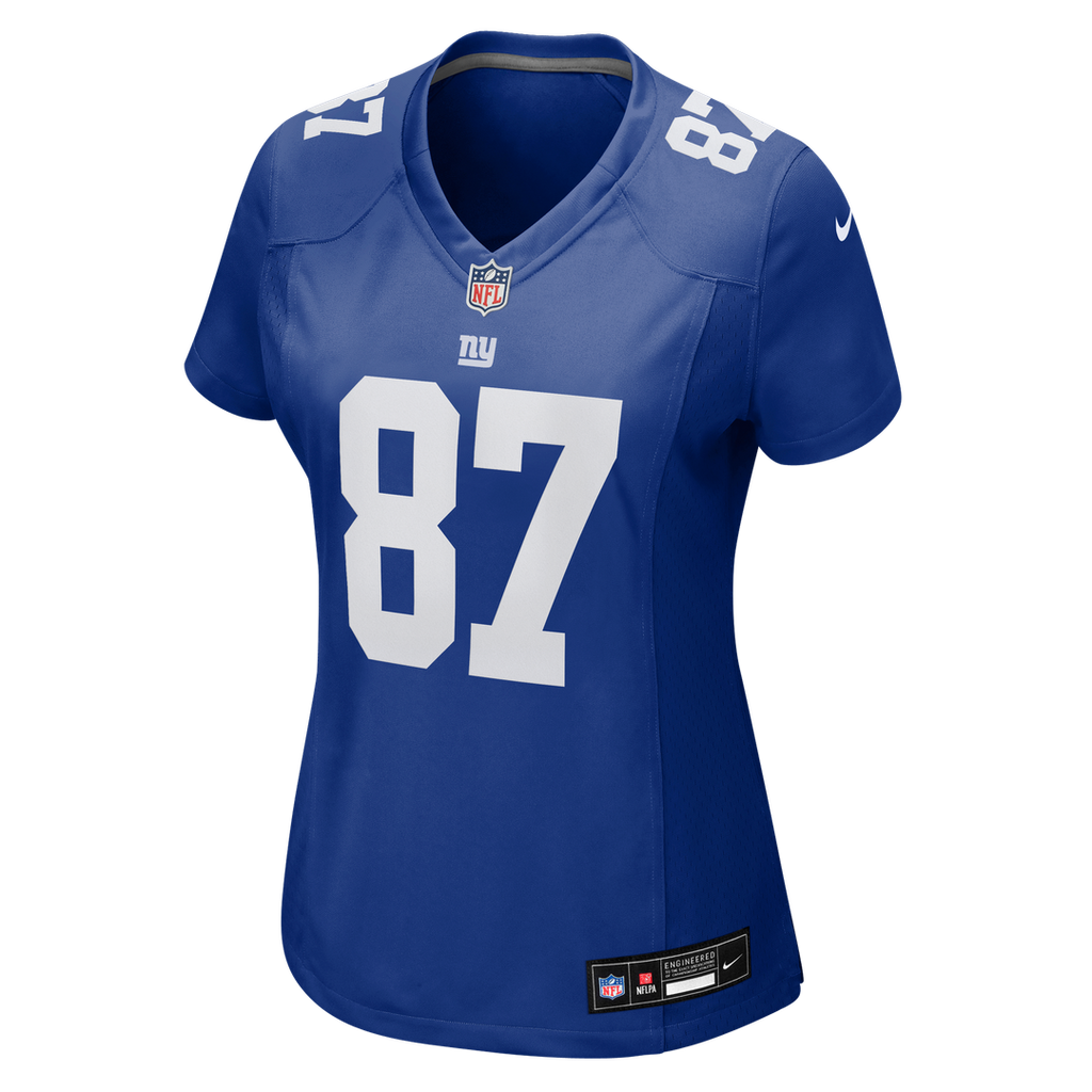 Braxton Berrios New York Giants Women's Team Jersey - Royal