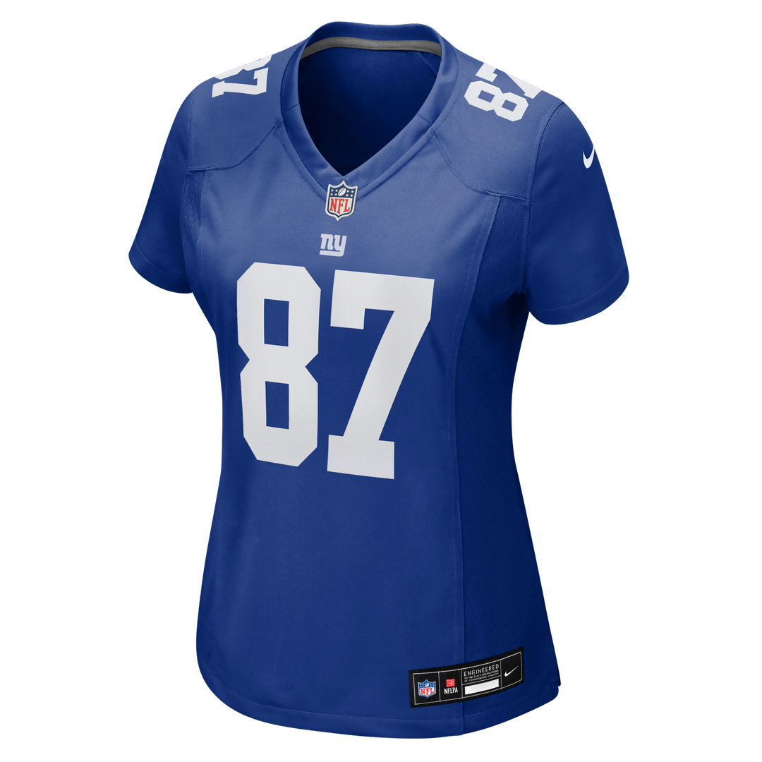 Braxton Berrios New York Giants Women's Team Jersey - Royal