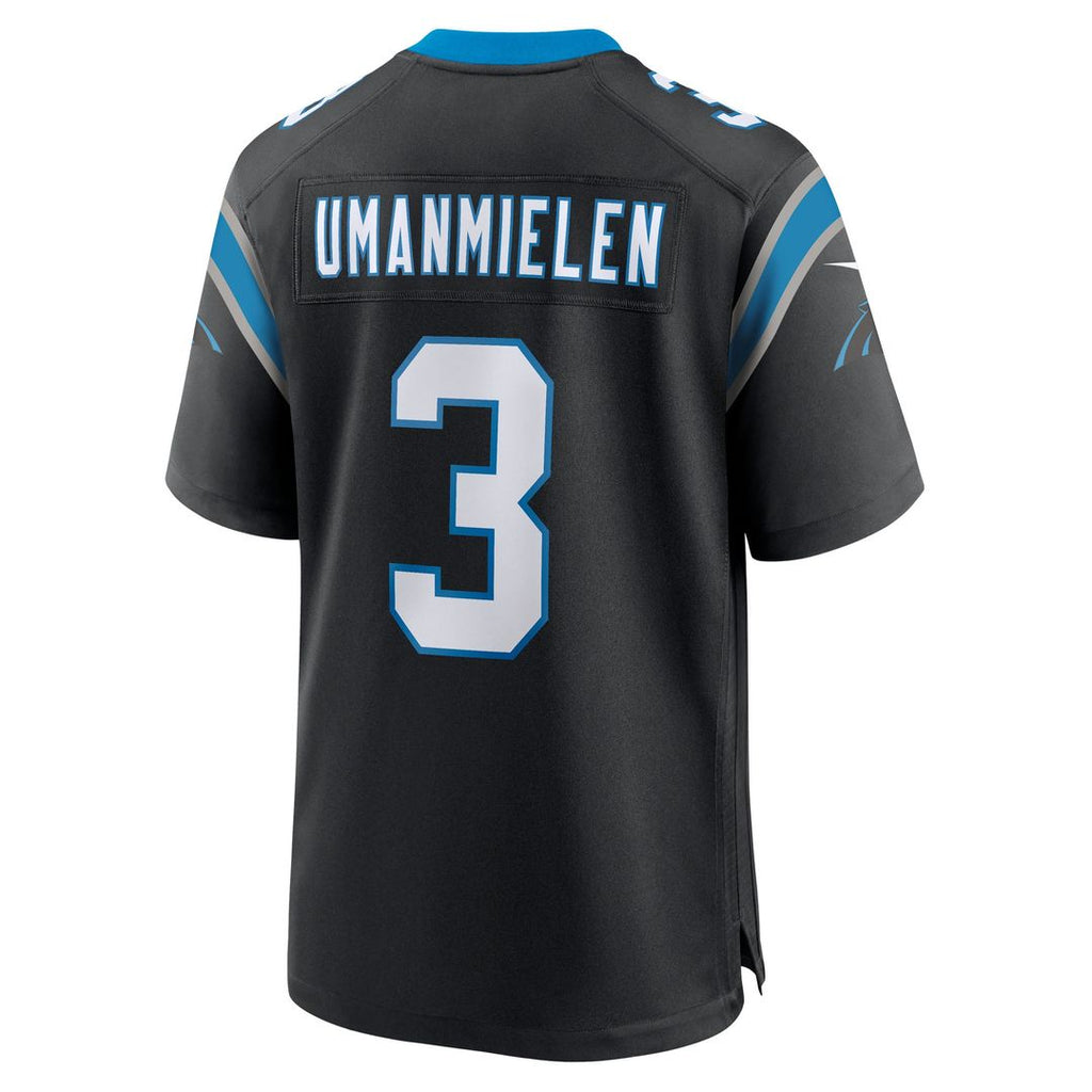 Princely Umanmielen Carolina Panthers Team Jersey - Black