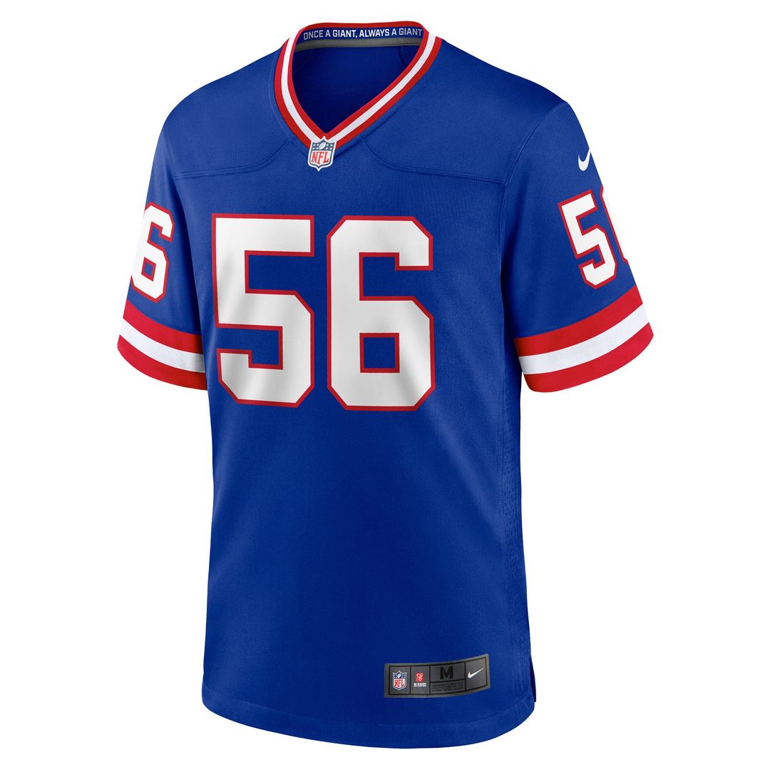 Lawrence Taylor New York Giants Classic Retired Player Jersey - Royal