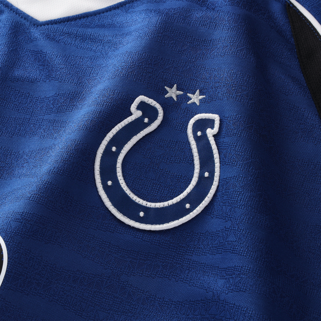 Indianapolis Colts Youth Football x Football V-Neck Fan Top - Royal