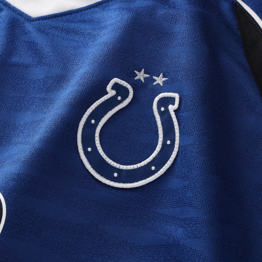 Indianapolis Colts Youth Football x Football V-Neck Fan Top - Royal