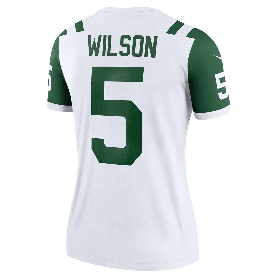 Garrett Wilson New York Jets Women's Alternate Legend Player Performance Top - Classic Alternate White
