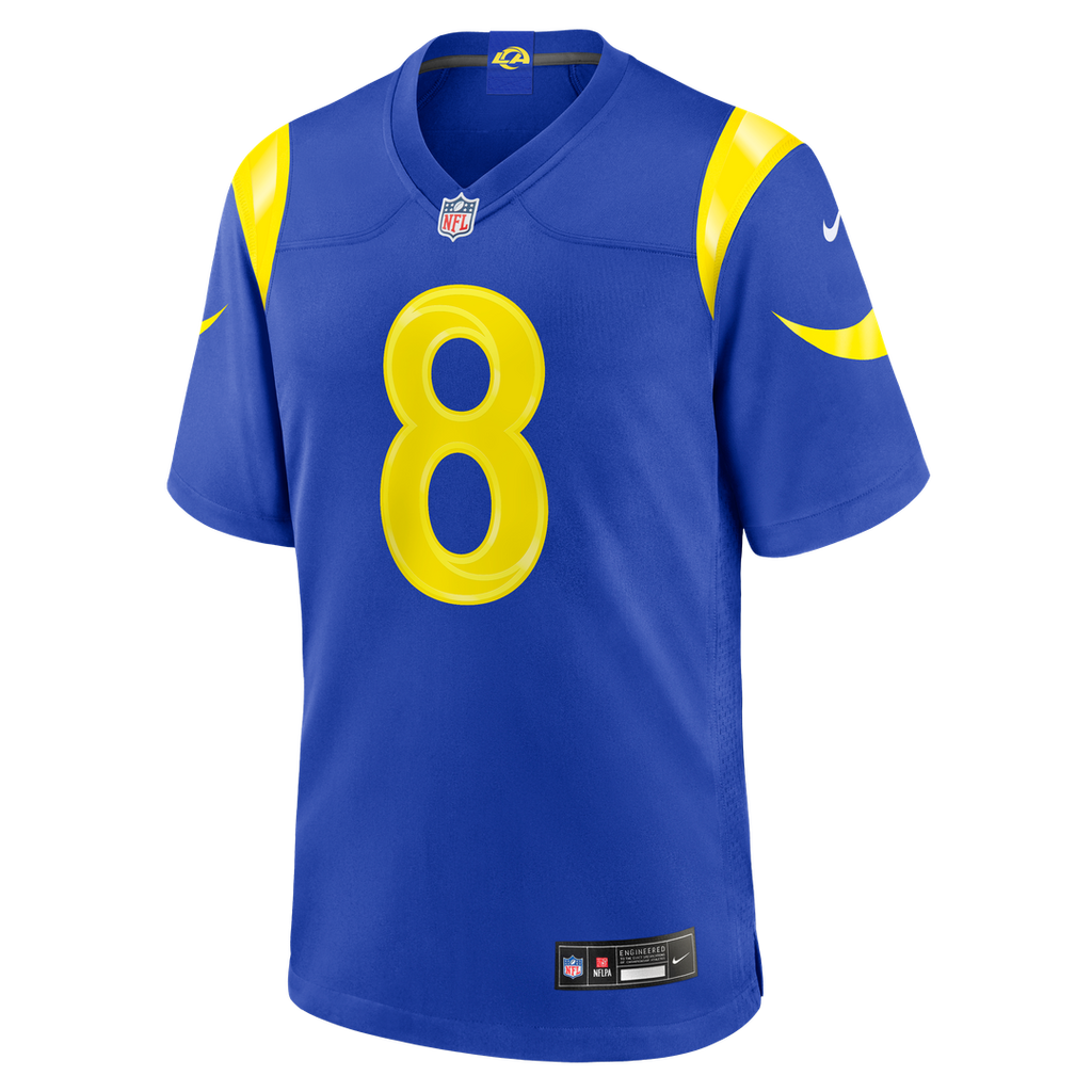 Tutu Atwell Los Angeles Rams Team Jersey - Royal