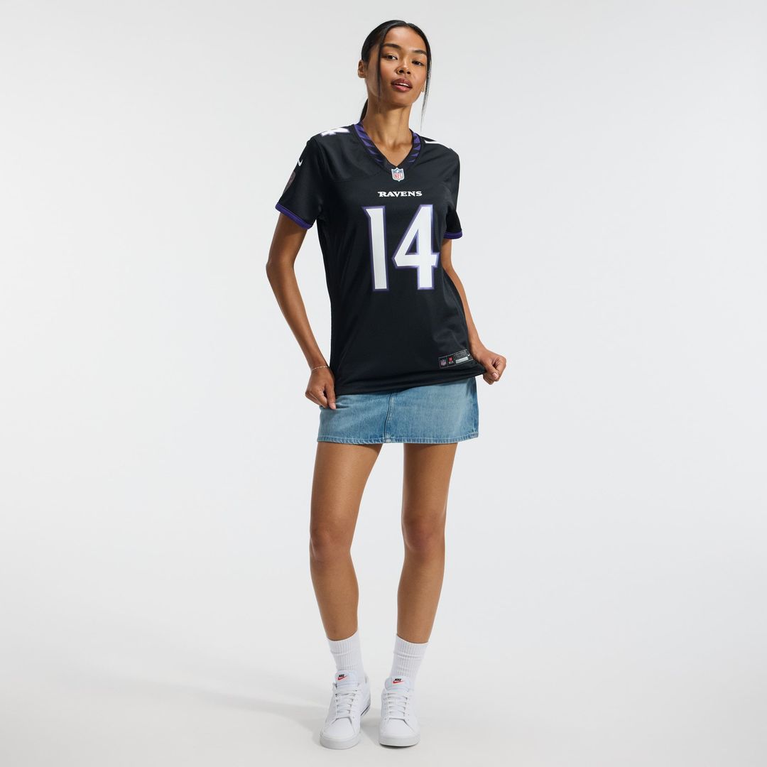 Kyle Hamilton Baltimore Ravens Women's Team Jersey - Purple