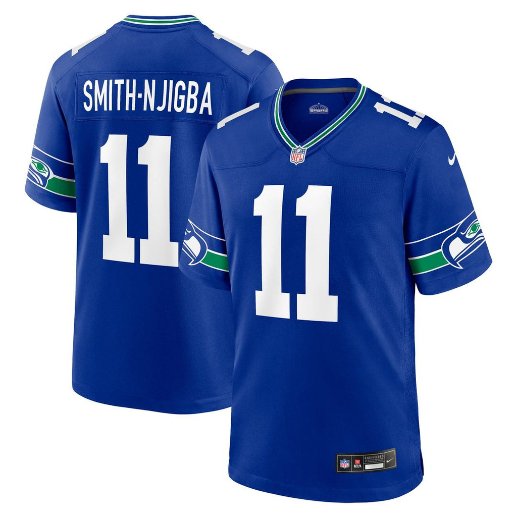 Jaxon Smith-Njigba Seattle Seahawks Jersey - College Navy
