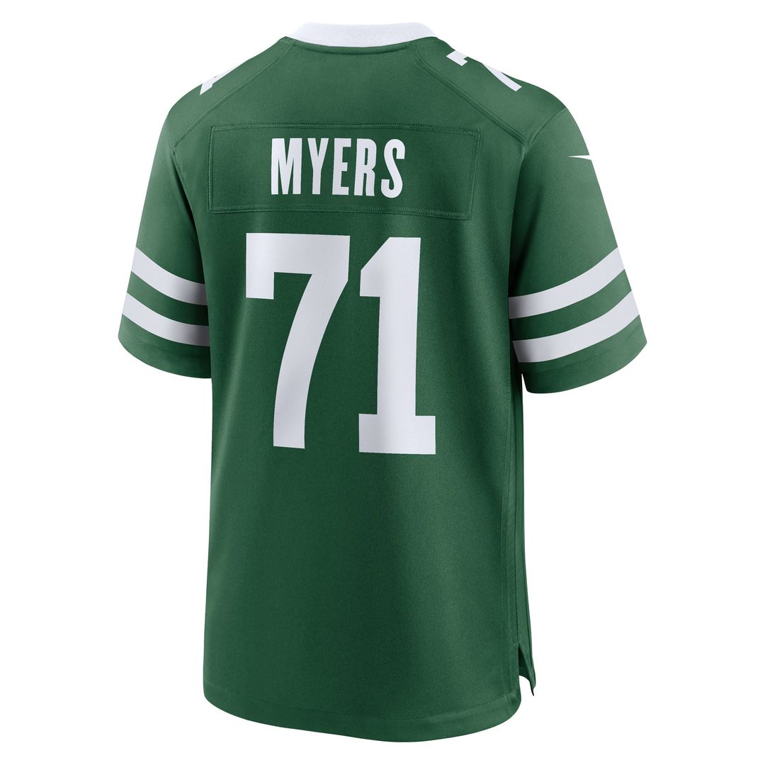 Josh Myers New York Jets Team Jersey - Legacy Green