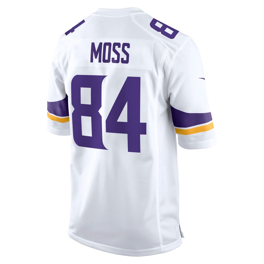 Randy Moss Minnesota Vikings Retired Player Jersey - White