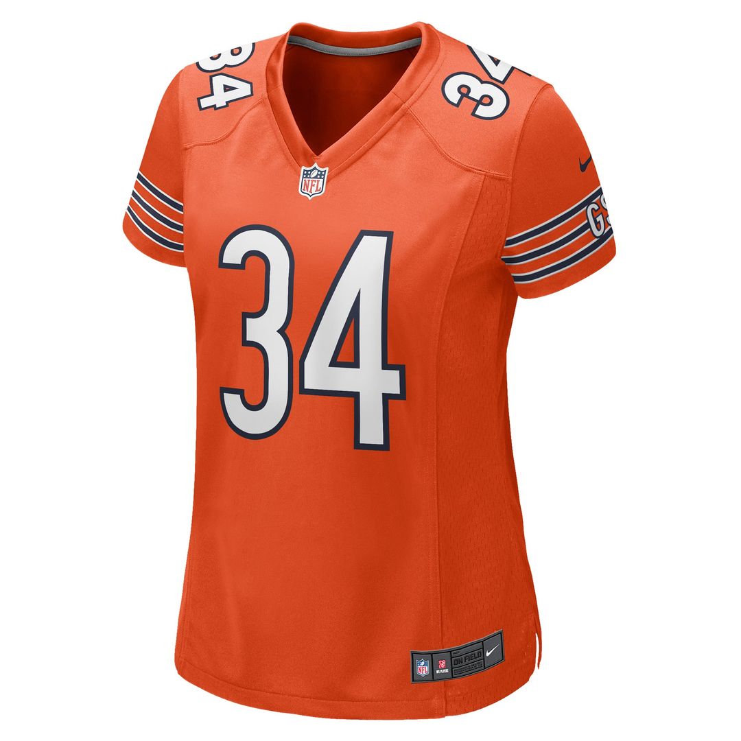 Walter Payton Chicago Bears Women's Retired Player Jersey - Orange