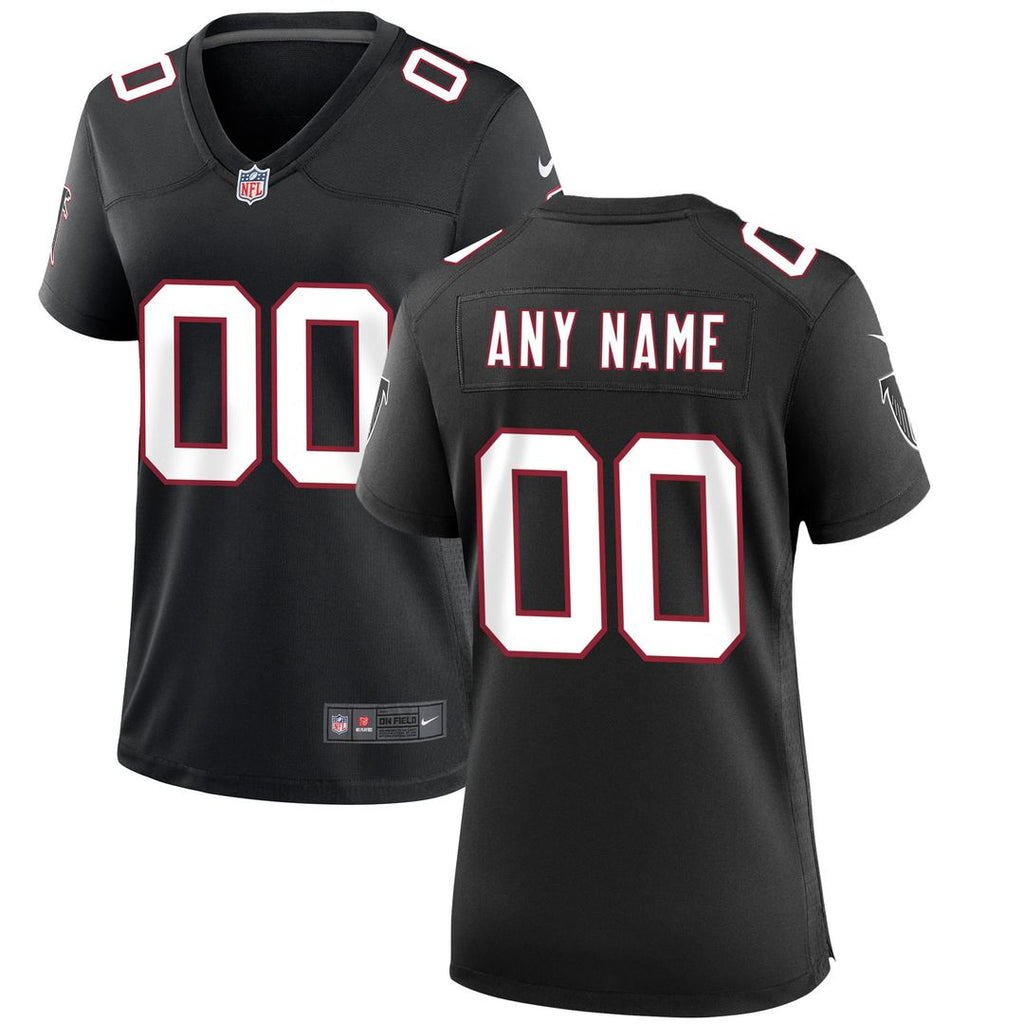 Atlanta Falcons Women's Custom Jersey - Red