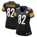 John Stallworth Pittsburgh Steelers Women's Retired Player Jersey - Black