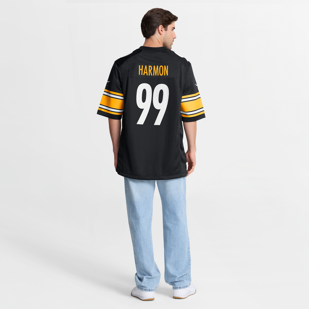 Derrick Harmon Pittsburgh Steelers Jersey - Black