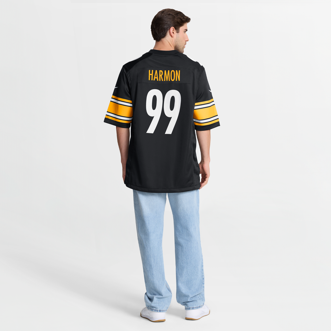 Derrick Harmon Pittsburgh Steelers Jersey - Black