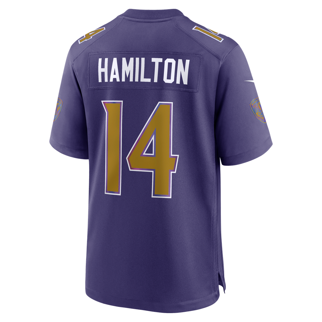 Kyle Hamilton Baltimore Ravens Alternate Jersey - Purple