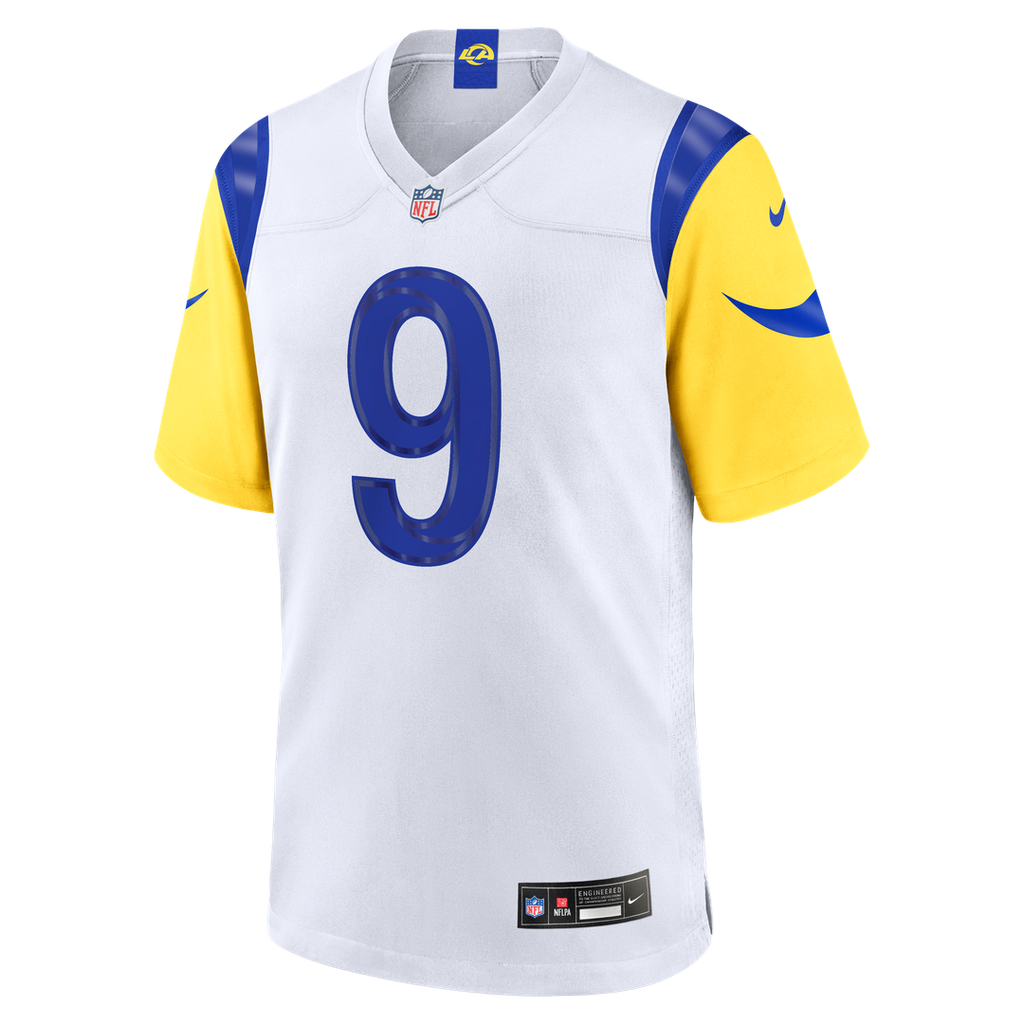Matthew Stafford Los Angeles Rams White Jersey - White