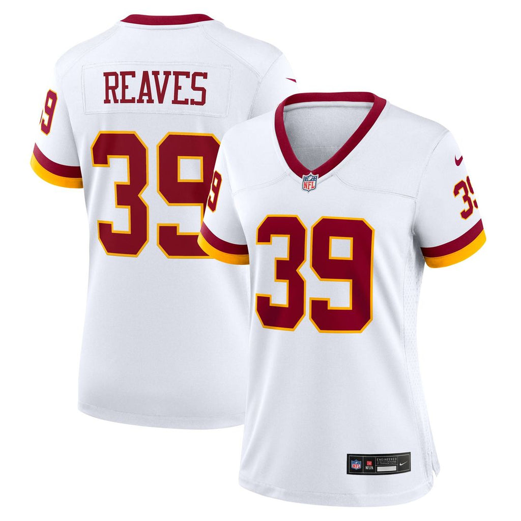 Jeremy Reaves Washington Commanders Women's Game Championship Era Jersey - White