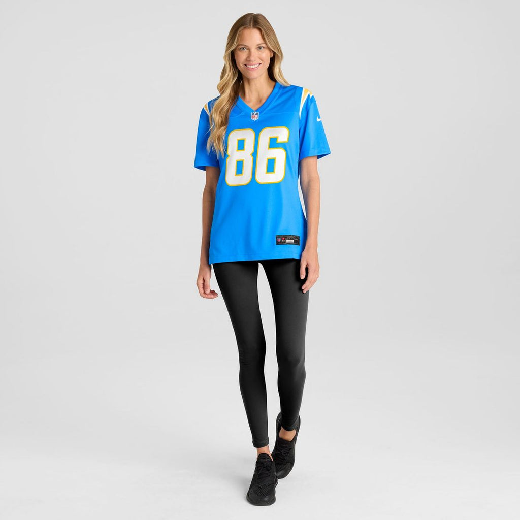 Oronde Gadsden Los Angeles Chargers Women's Team Jersey - Powder Blue