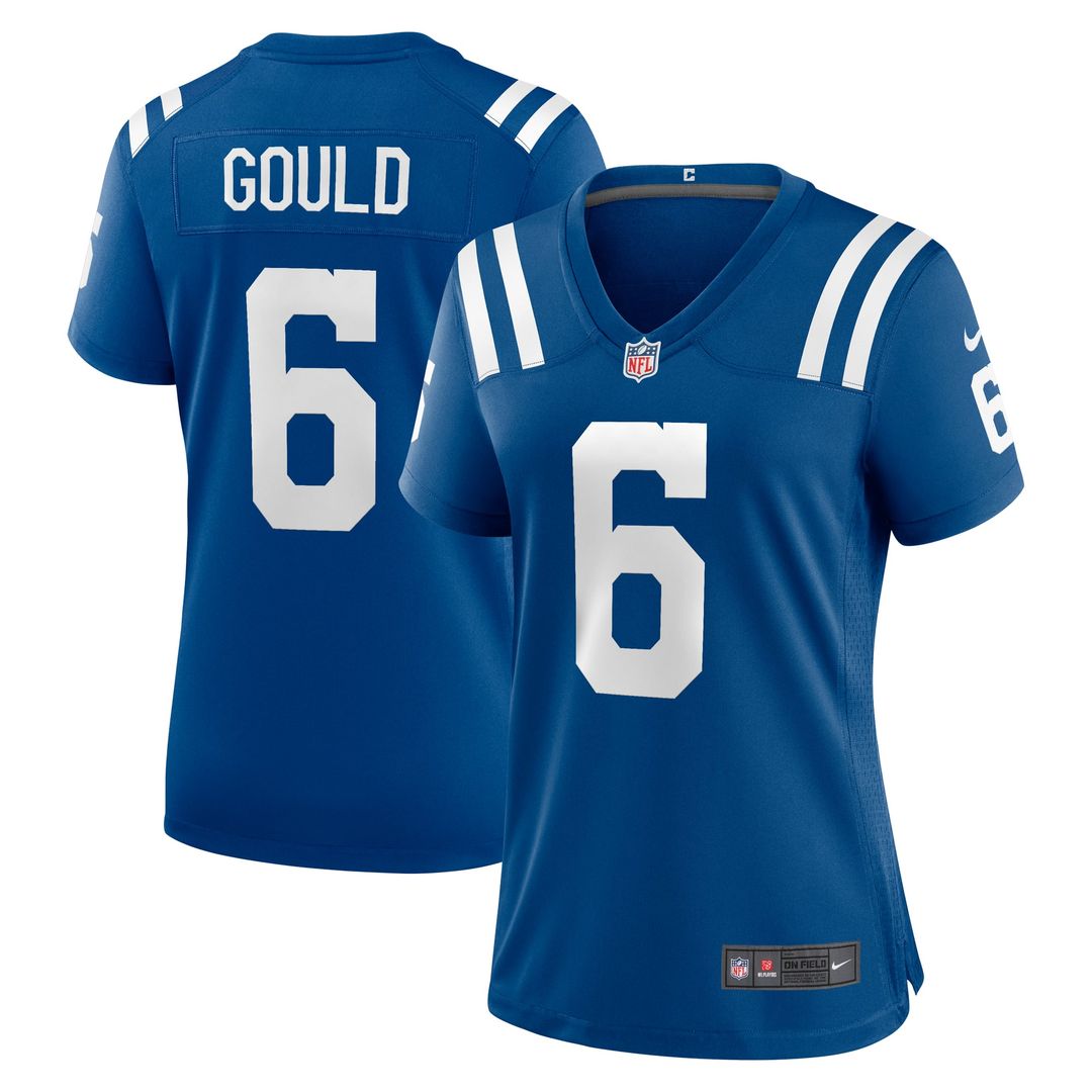 Anthony Gould Indianapolis Colts Women's Jersey - Royal